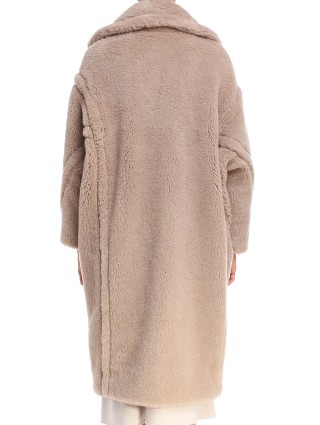 Бежеве пальто MAX MARA : фото 4 - Invogue